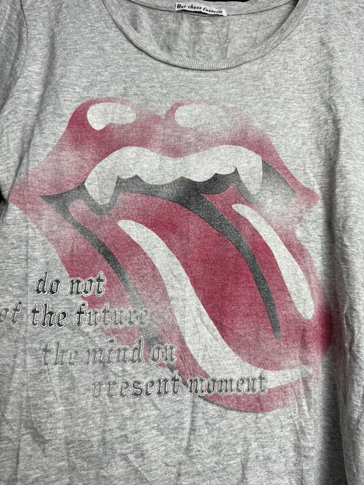 Hysteric Glamour Gothic Styled Rolling Stones Poem Tees Size US S / EU 44-46 / 1 - 2 Thumbnail
