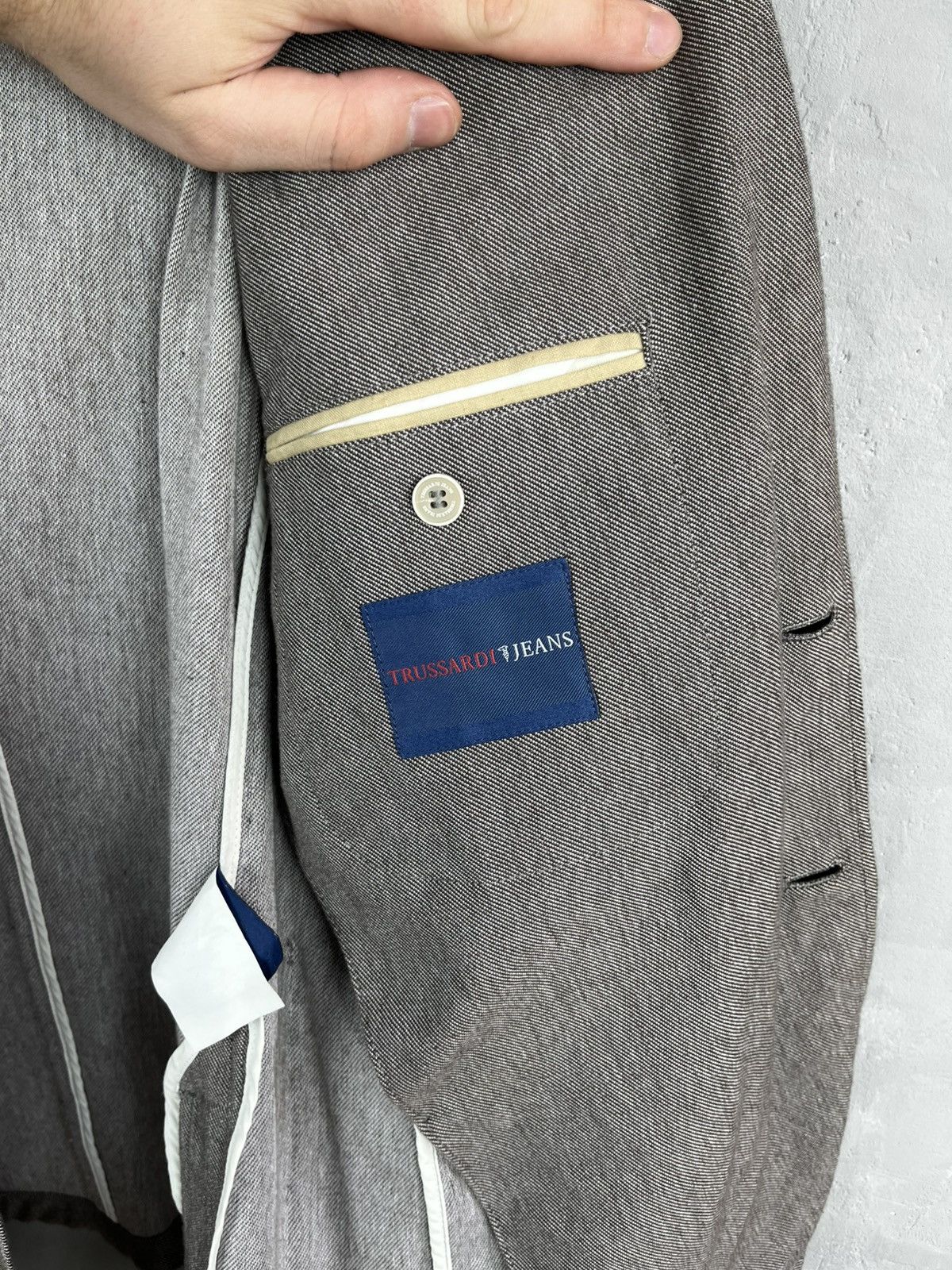 Trussardi Trussardi blazer jacket size 50 Size 50R - 11 Thumbnail