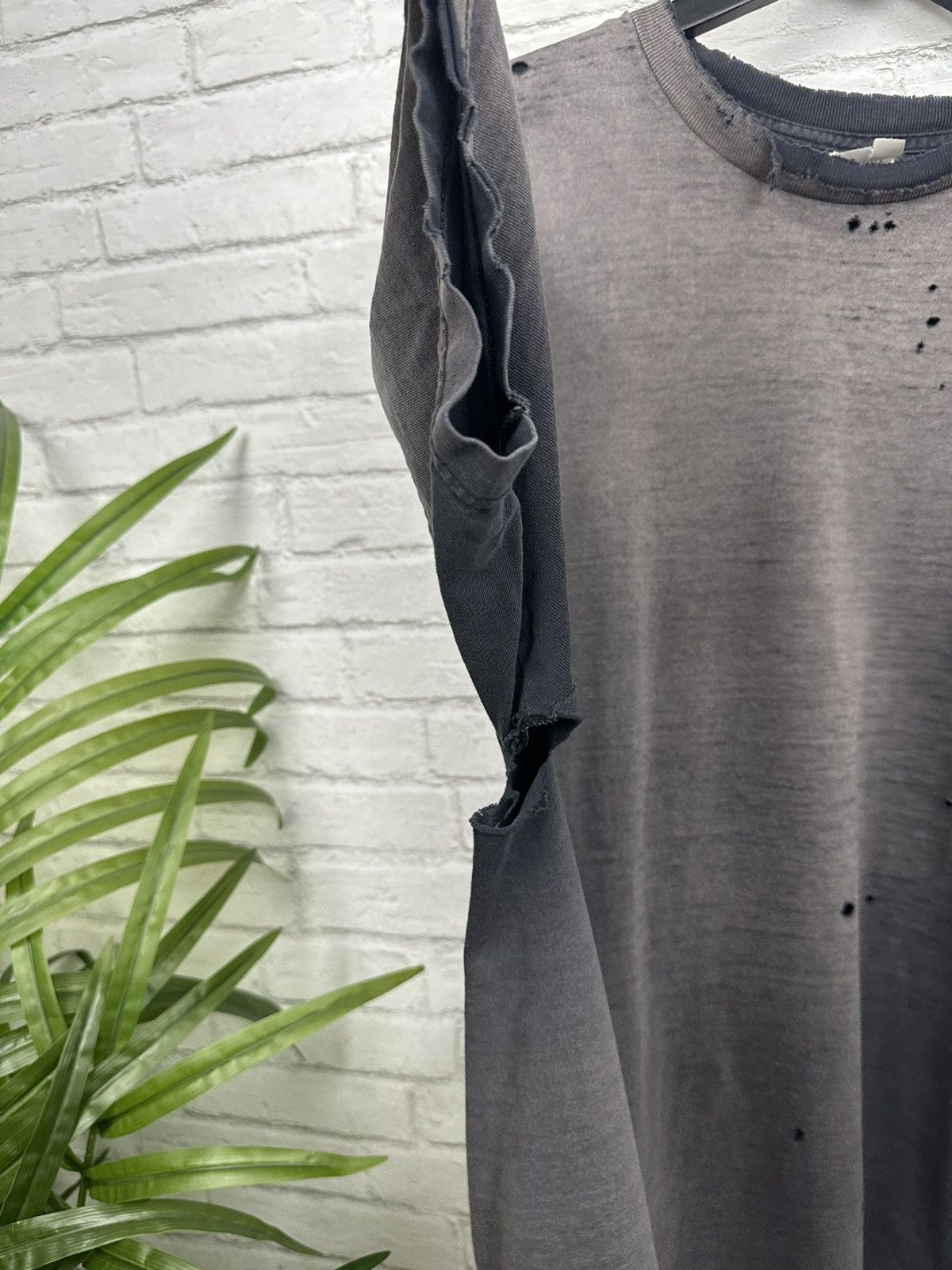 Alstyle (2XL) ABSOLUTELY THRASHED FADED Vintage Short sleeve tee Size US XXL / EU 58 / 5 - 8 Thumbnail