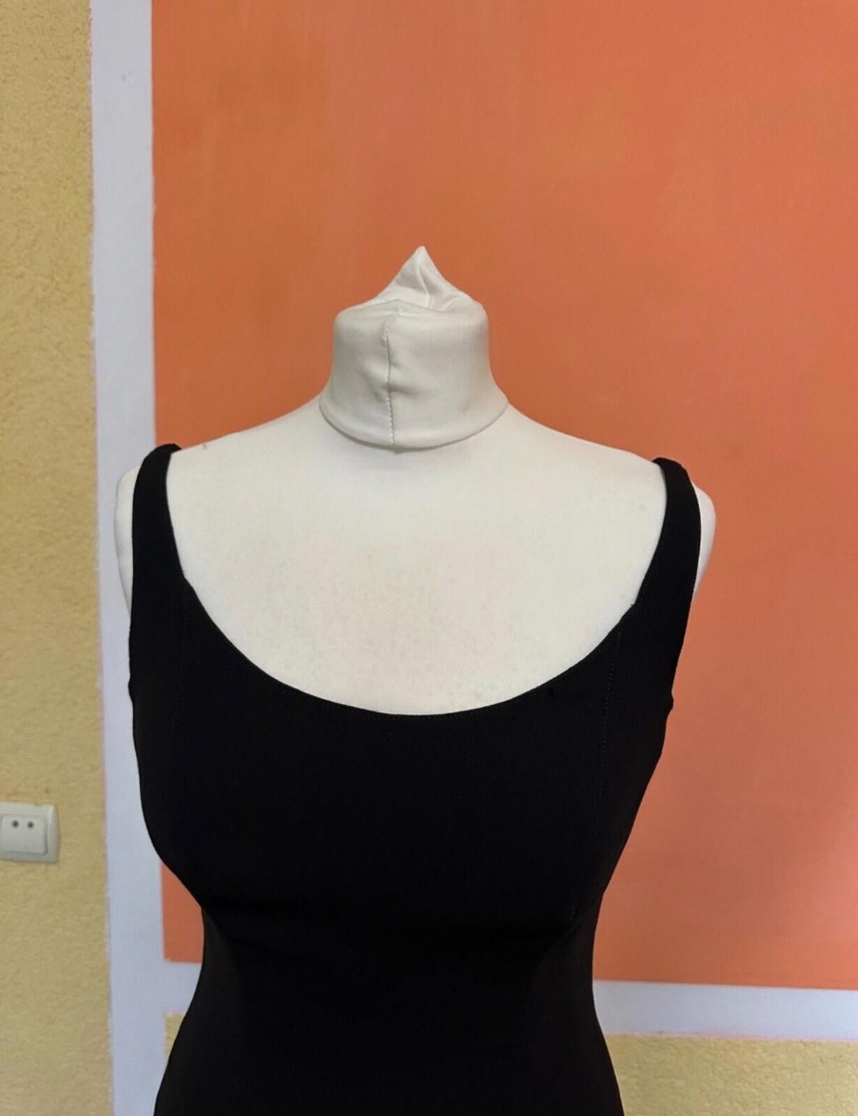 Thierry Mugler ARCHIVE THIERRY MUGLER 2000 Black Maxi Dress Size 42 Size M / US 6-8 / IT 42-44 - 5 Thumbnail
