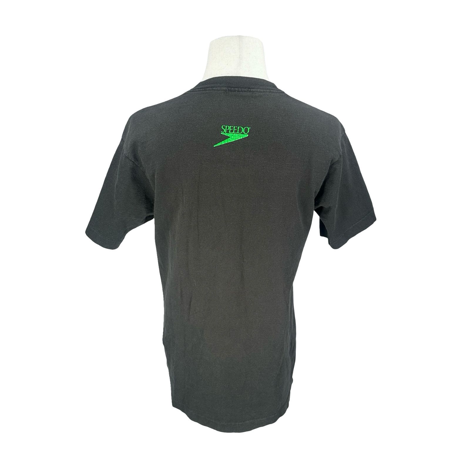 Speedo Vintage Speedo T-Shirt Neon Tropical Fish Men’s M Black USA Size US M / EU 48-50 / 2 - 4 Thumbnail