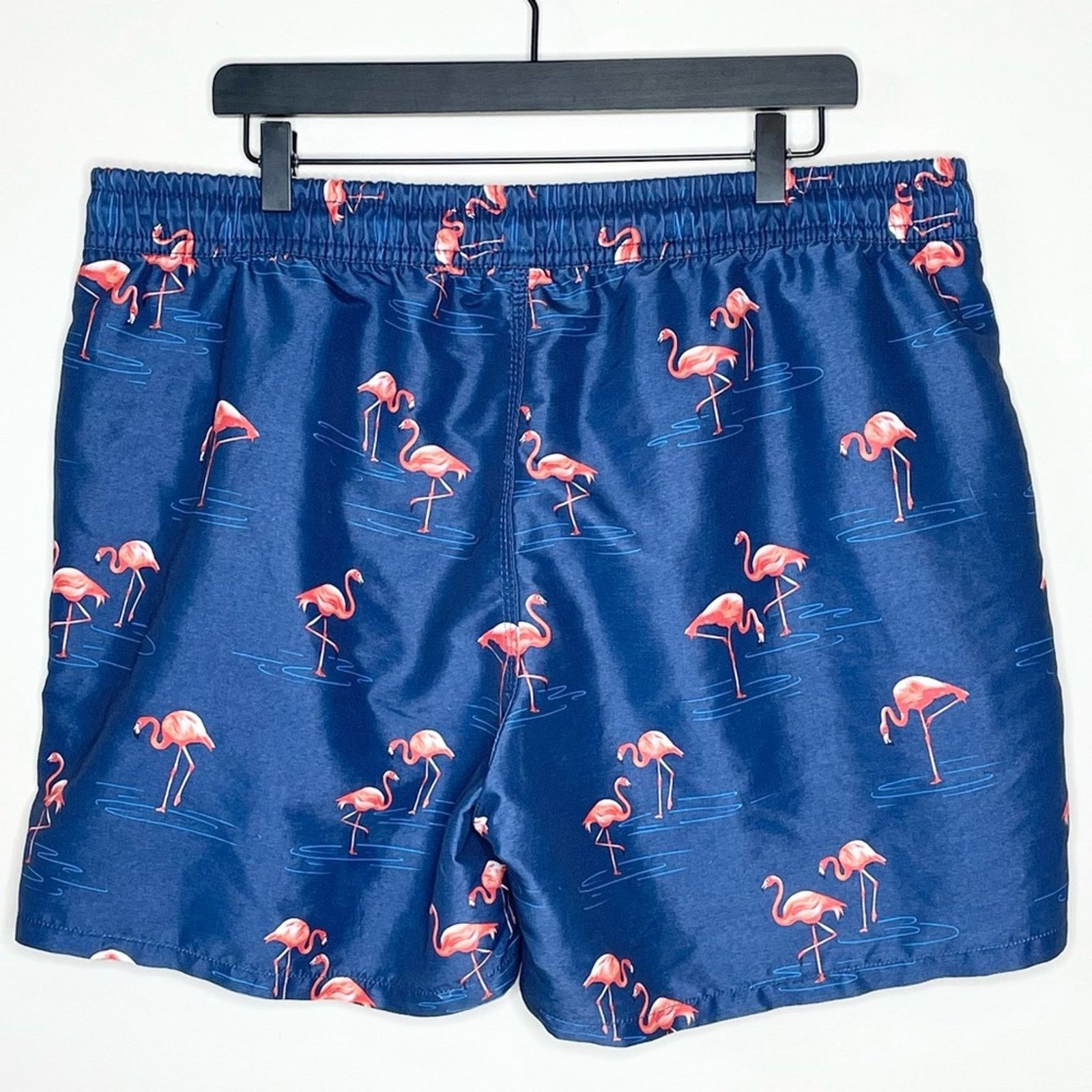 Sperry Sperry navy & pink flamingo print swim trunks size XL Size US 38 / EU 54 - 3 Thumbnail