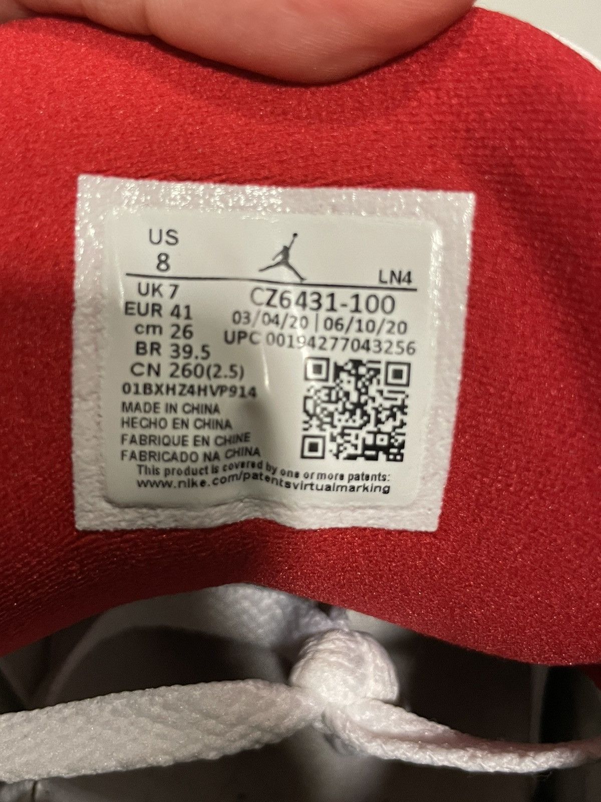 Jordan Brand Jordan 3 Denim Size US 8 / EU 41 - 1 Thumbnail