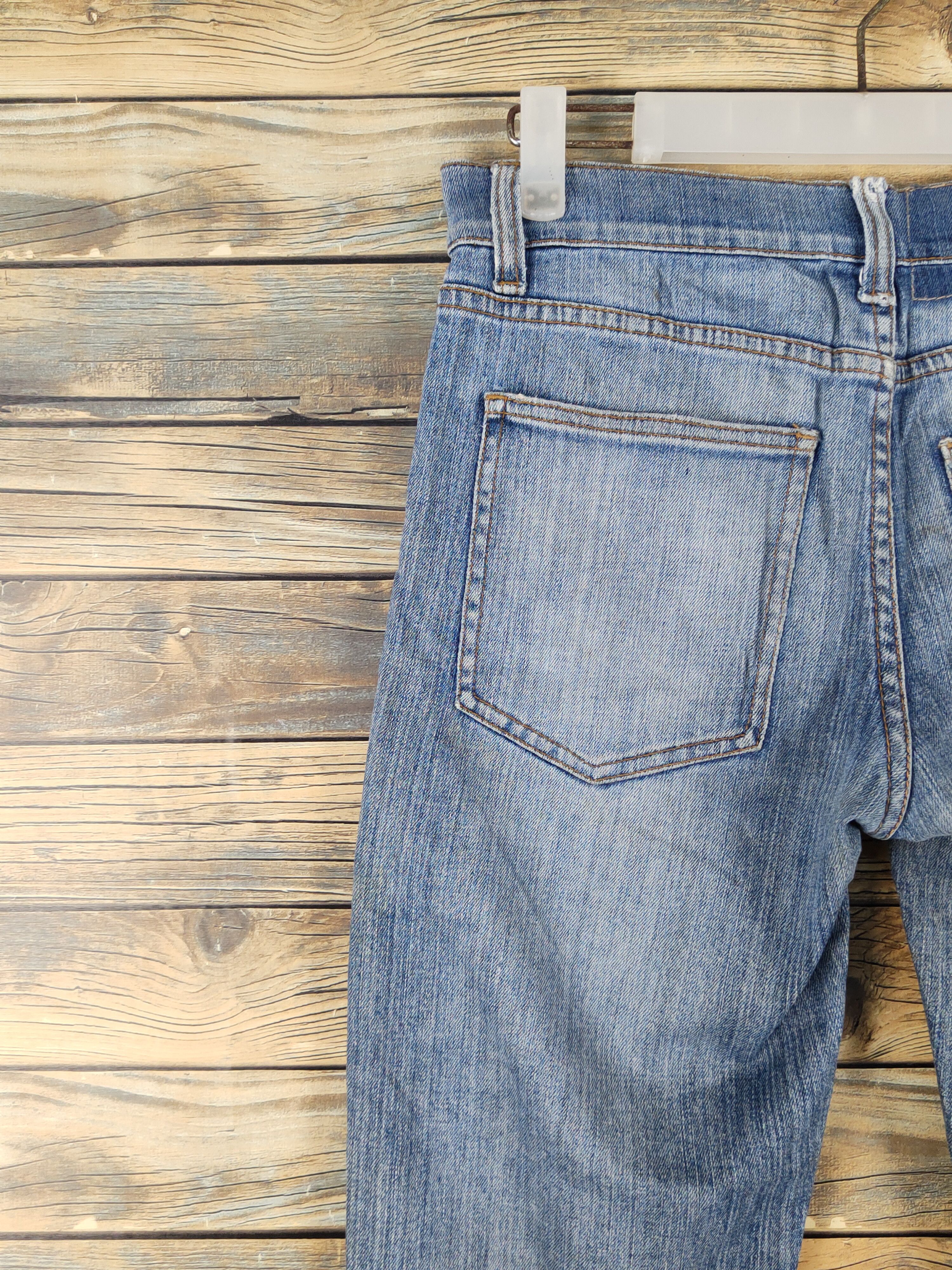 Cheap Monday Cheap Monday Blue Distressed Ripped denim Jeans #W1484 Size US 30 / EU 46 - 8 Thumbnail