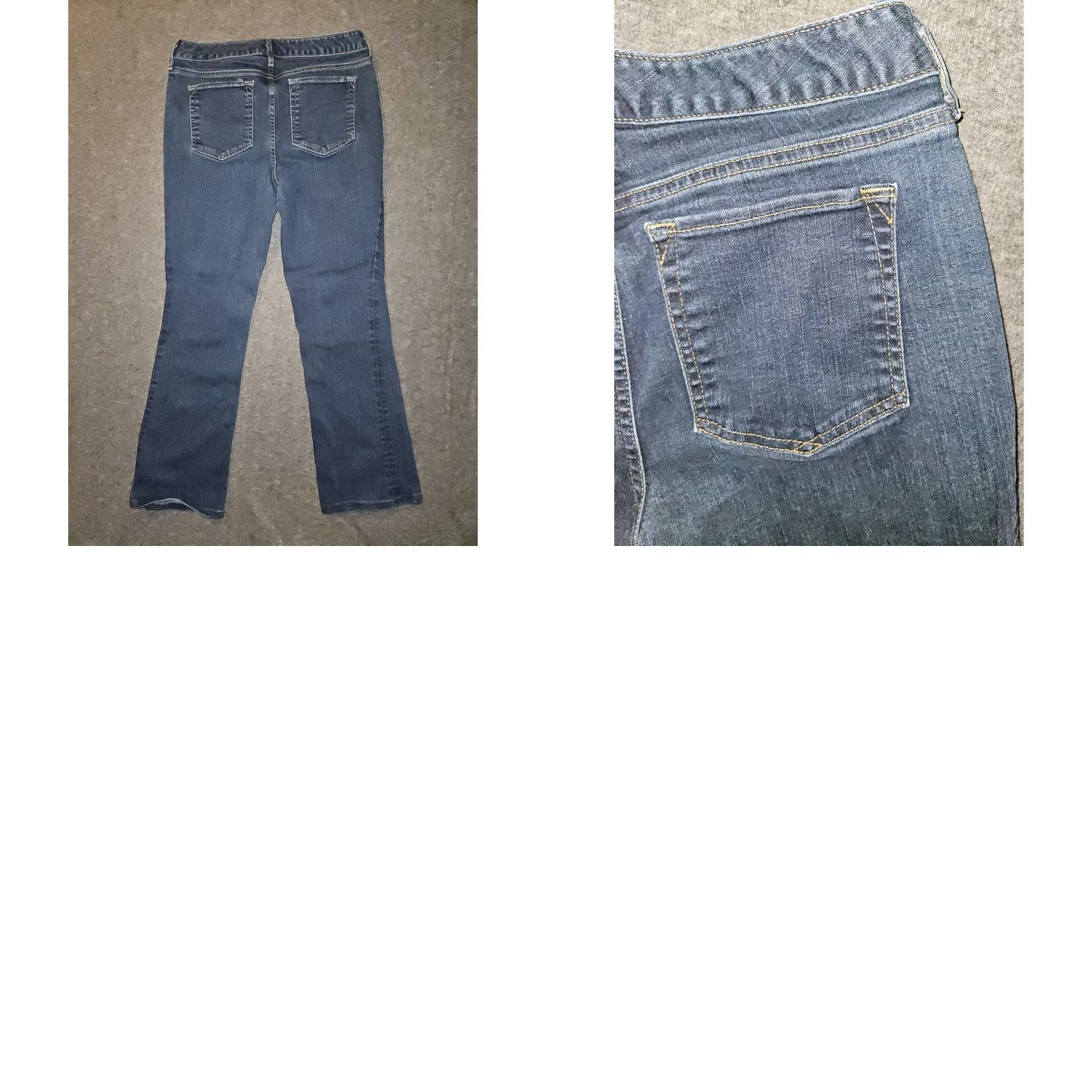 Eddie Bauer Eddie Bauer Jeans Bootcut Women 8 Mid Blue 90s City Nature Regular Inseam 28 Denim Pocket Stretch White Label? Size 30" / US 8 / IT 44 - 8 Thumbnail