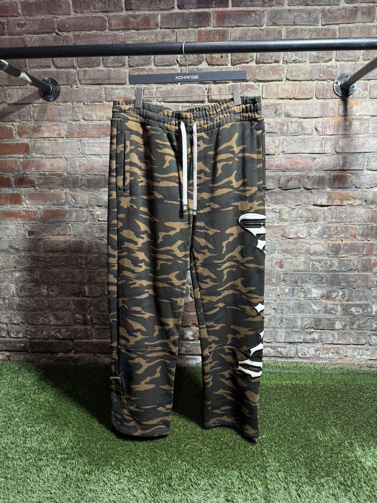 Godspeed Godspeed Side Logo Camo Sweatpants Sz. XXL Size US 40 / EU 56 - 1 Thumbnail