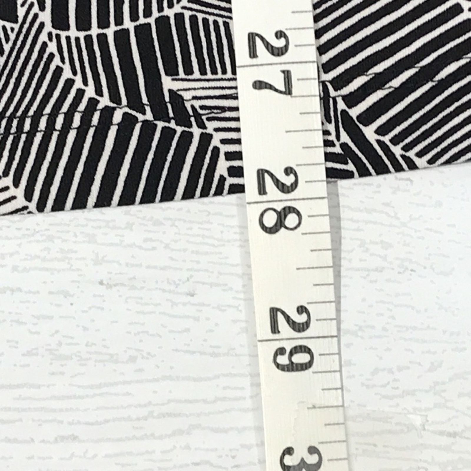 Other AK Ann Klein Black and White Long Sleeve Shirt Size 1X Size XL / US 12-14 / IT 48-50 - 5 Thumbnail