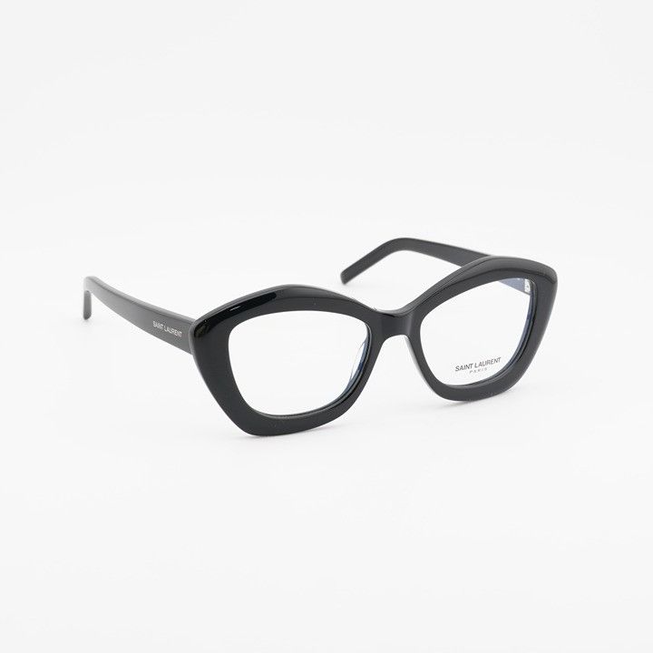 Saint Laurent Paris Saint Laurent SL68OPT 001 Eyeglasses Black 54mm Cat Eye Size ONE SIZE - 4 Thumbnail