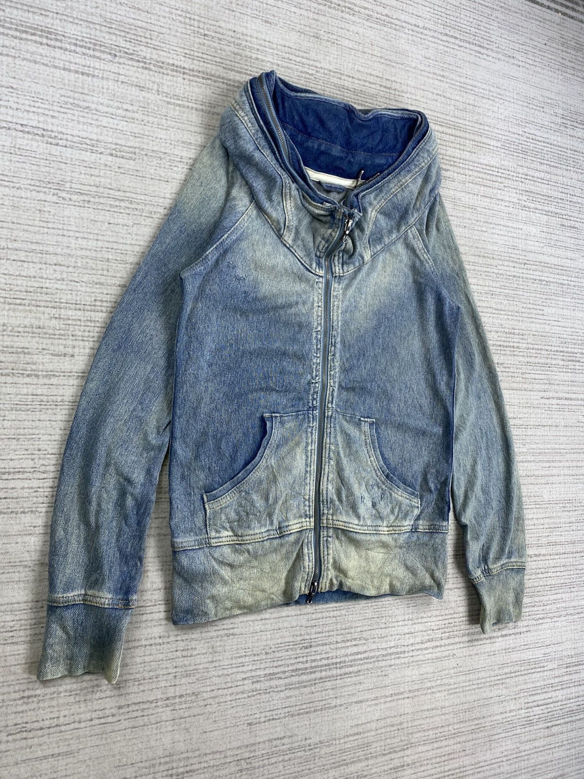 GOA Vintage GOA Genuine Vintage Washed Blue Rare Jacket Size US M / EU 48-50 / 2 - 3 Thumbnail