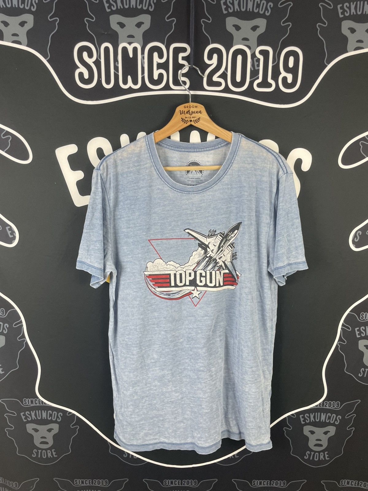 Lucky Brand Movie Top Gun Tomcat Tshirt Size US L / EU 52-54 / 3 - 1 Thumbnail