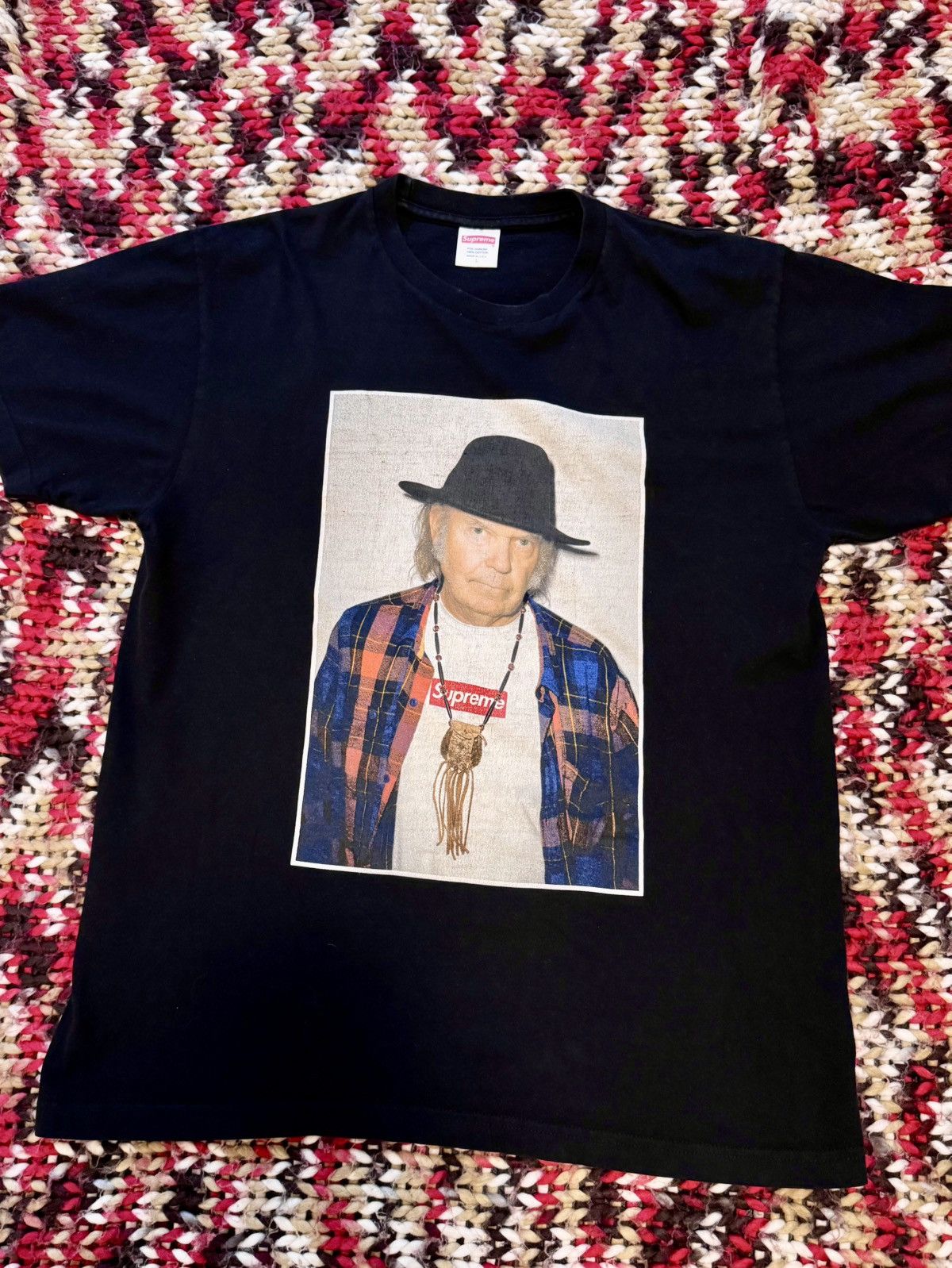 Neil young supreme t shirt online