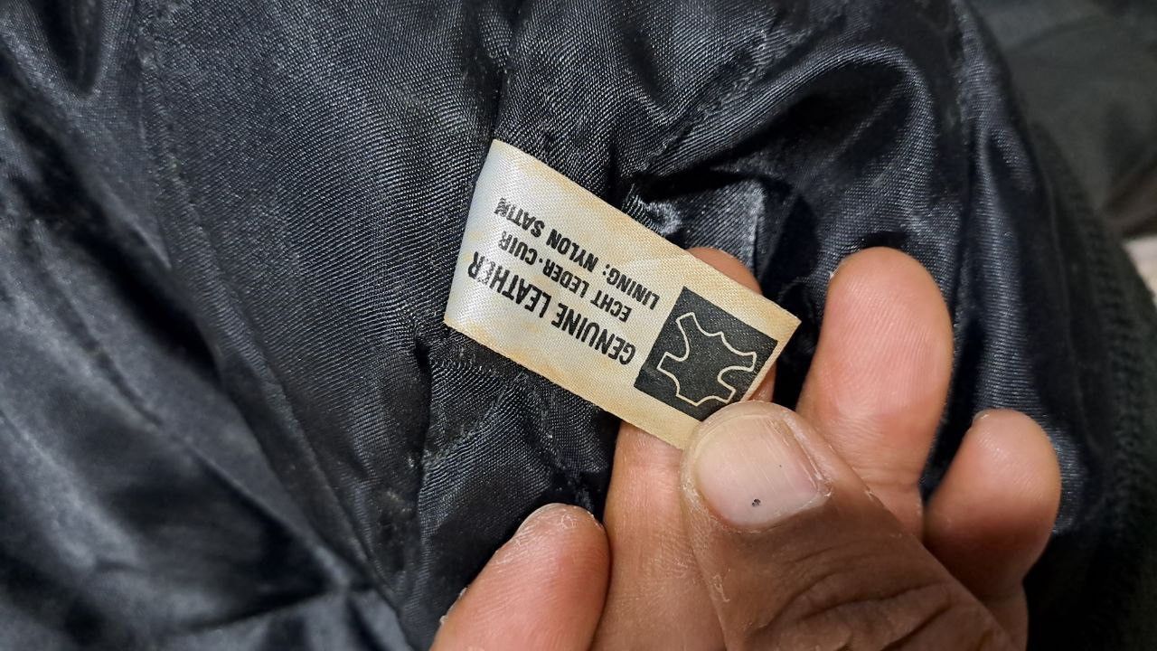Genuine Leather RARE! Genuine Leather Jacket With pathwork Size US L / EU 52-54 / 3 - 15 Thumbnail