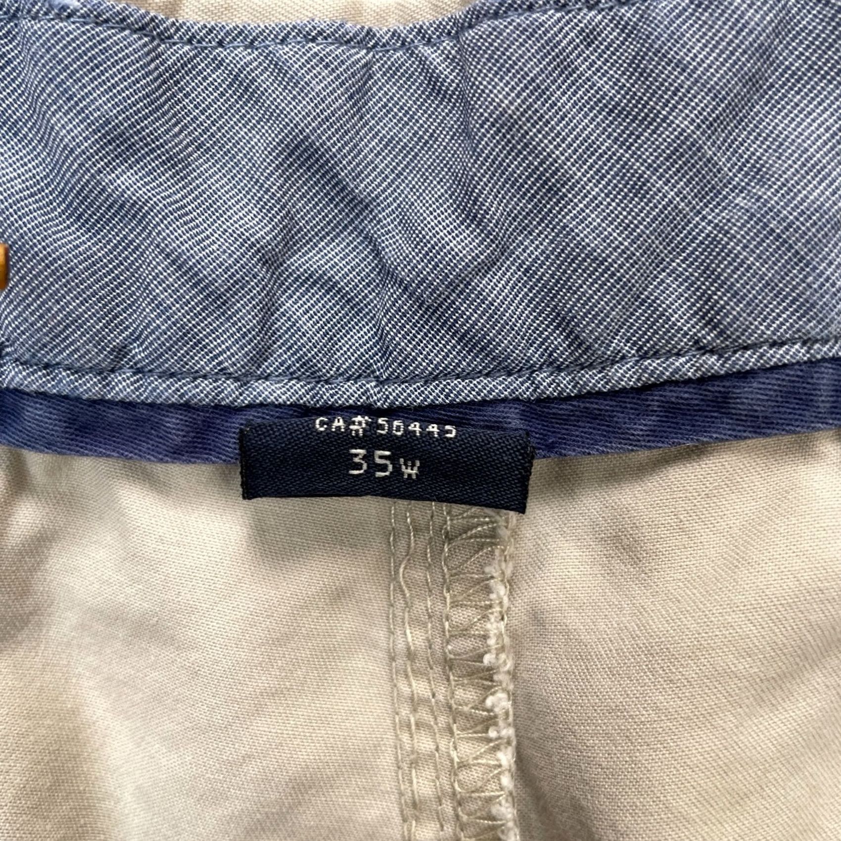 J.Crew J.CREW Chino Shorts Mens 35 Beige Cotton Club Resort Wear Golf Tennis Athleisure Size US 36 / EU 52 - 6 Thumbnail