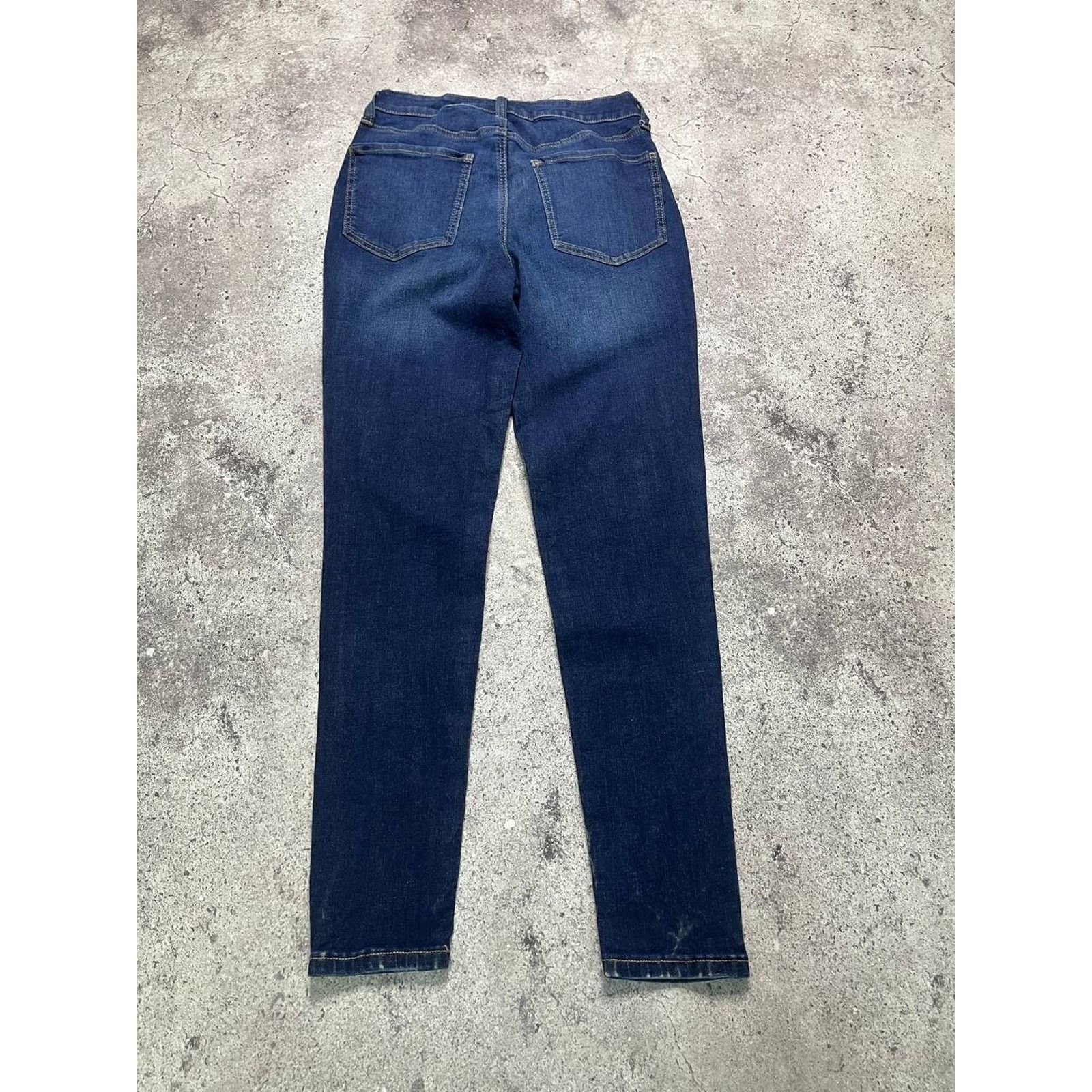 Japanese Brand Vintage SO High Rise Curvy Dark Wash Skinny Jeans Size 28W Size 28" / US 6 / IT 42 - 5 Thumbnail