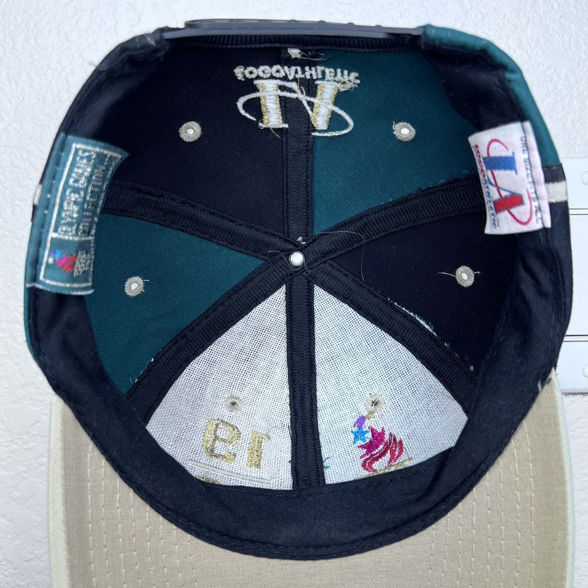 Logo Athletic Vintage 1996 Atlanta Summer Olympics Logo Athletic Snapback Size ONE SIZE - 10 Thumbnail