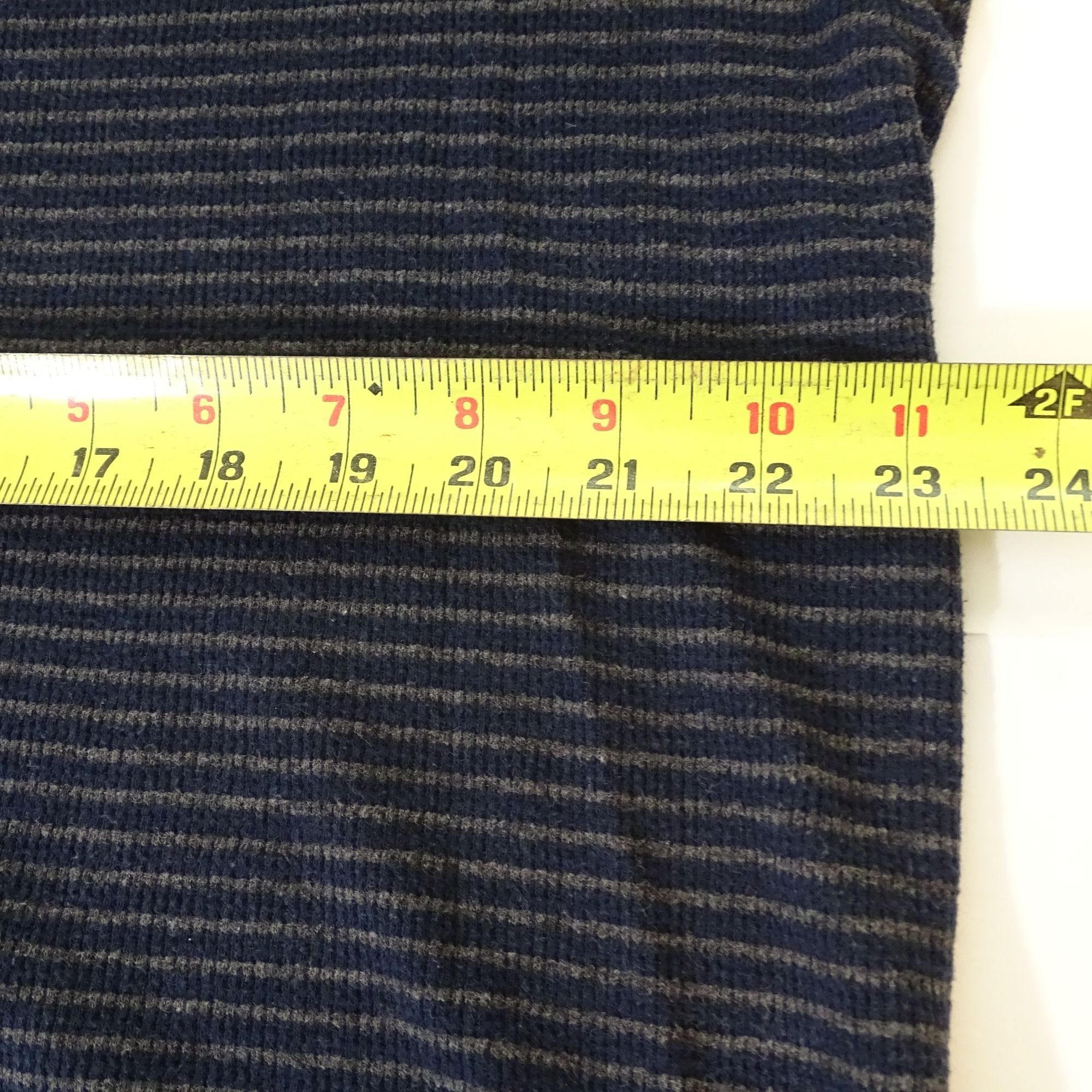 Nautica Nautica Sleepwear Men Ribbed Striped Blue Gray Shirt Size XL Size US XL / EU 56 / 4 - 10 Thumbnail