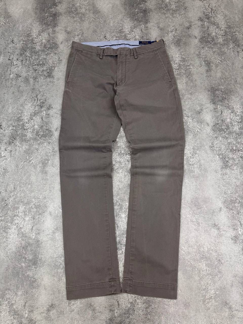 Polo Ralph Lauren Polo Ralph Lauren Men Slim Fit Chino Grey Casual Trousers Size US 30 / EU 46 - 5 Thumbnail