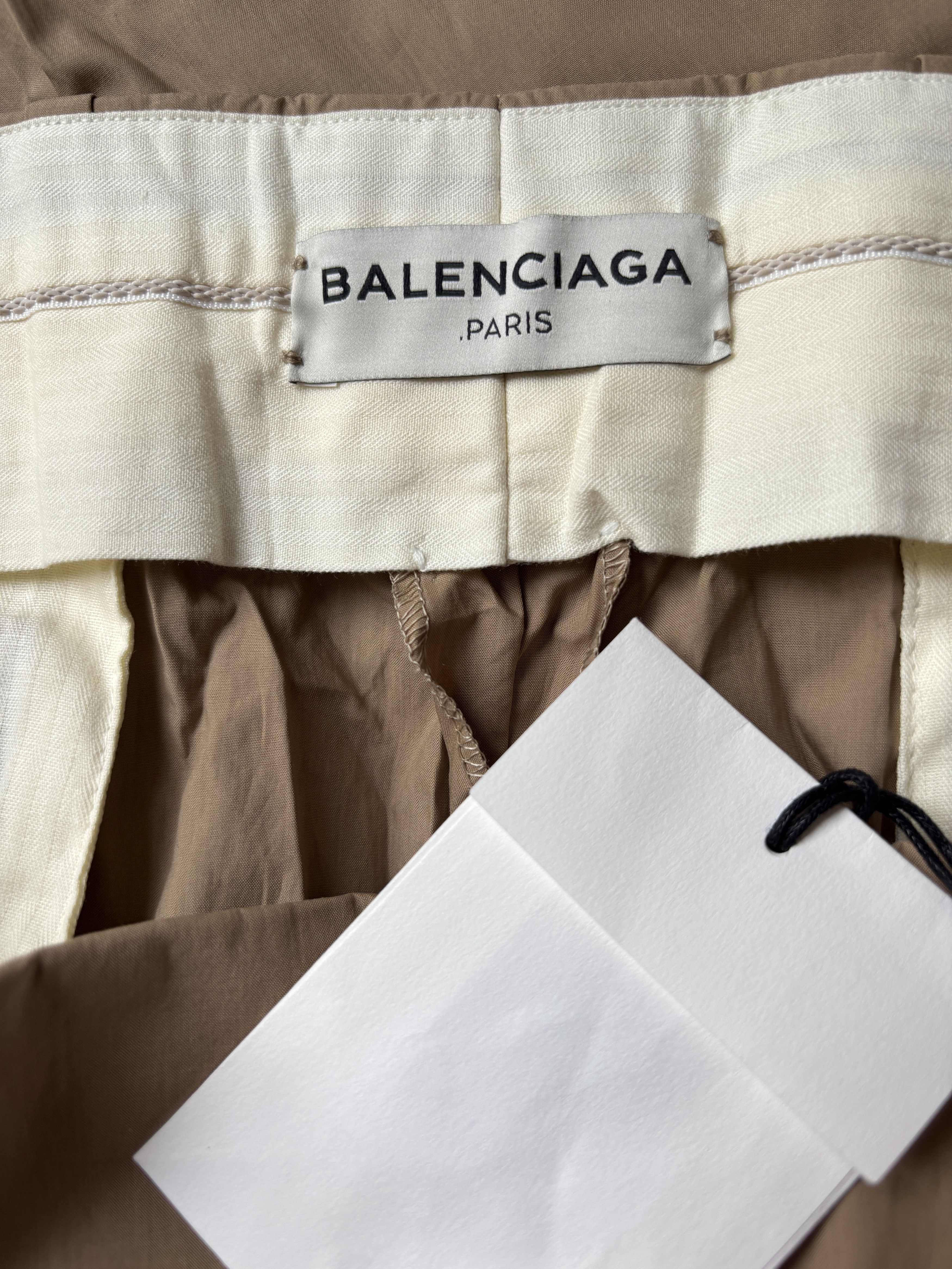 Balenciaga ⚡️QUICK SALE⚡️Balenciaga SAMPLE Demna Poplin Pants Trousers Size US 33 - 3 Thumbnail