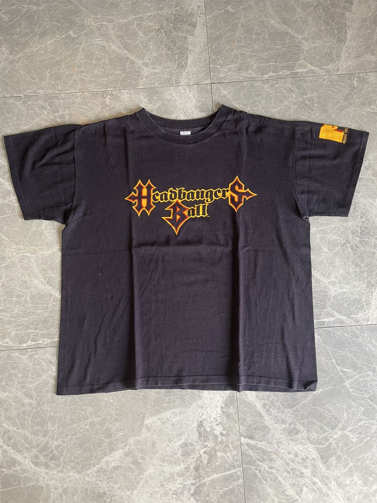 Vintage MTV Headbangers Ball rock alternative band shirt L