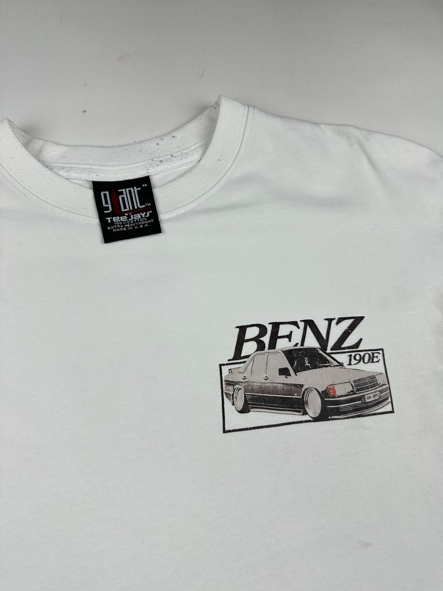 Vintage Y2K Mercedes Benz 190E Tee Size US M / EU 48-50 / 2 - 3 Thumbnail