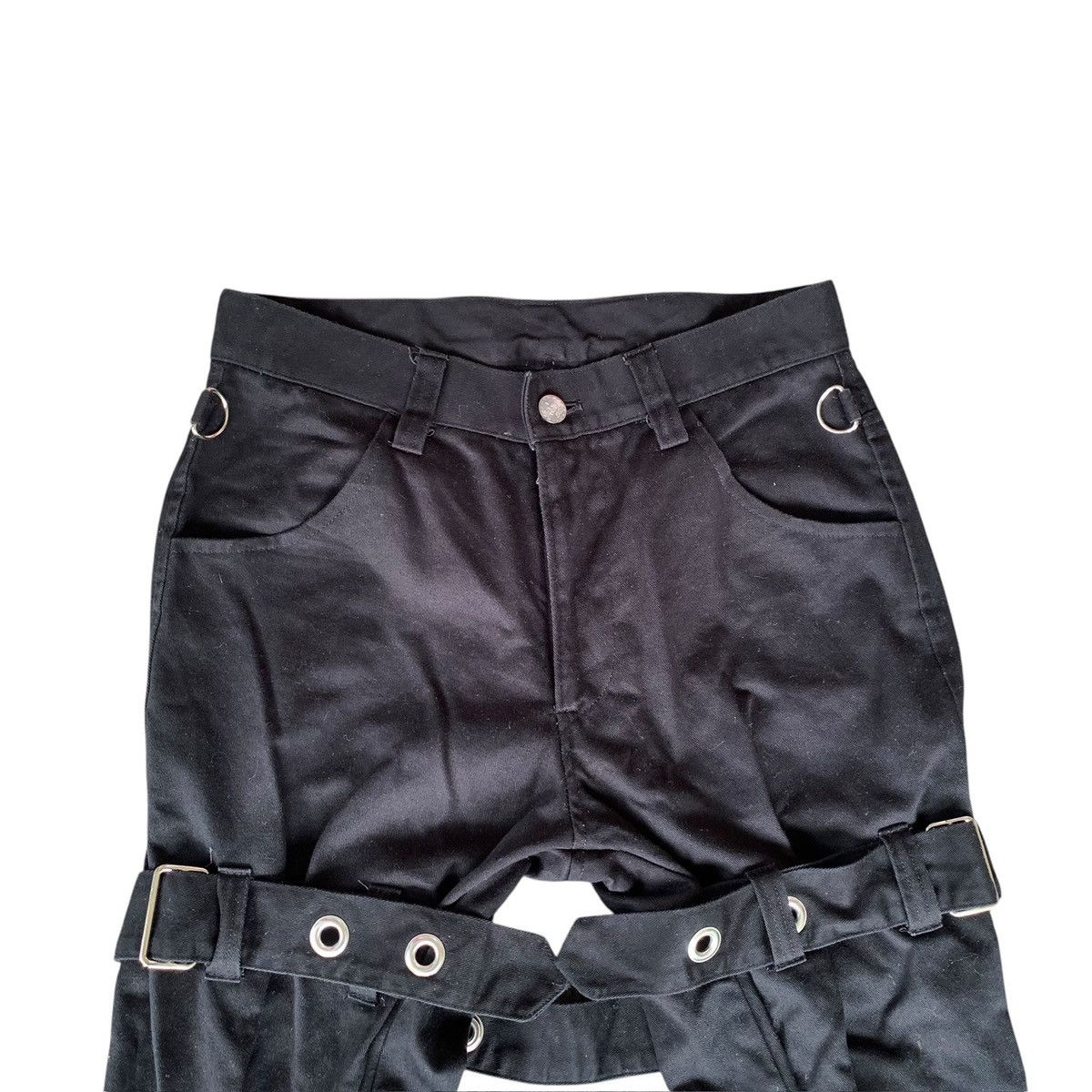 14th Addiction SECRET AGENTS BLACK BONDAGE PANTS Size US 28 / EU 44 - 7 Thumbnail