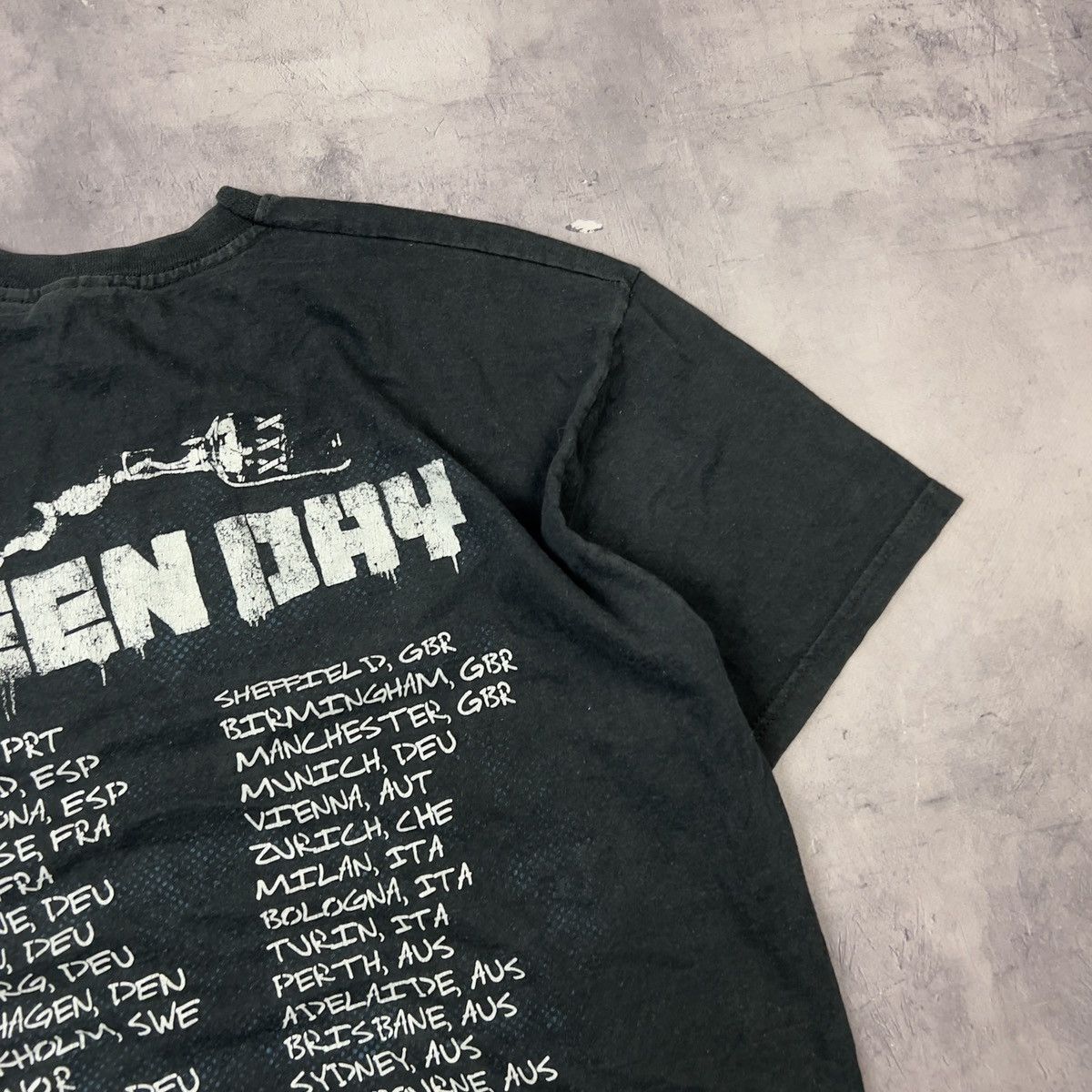 Band Tees × Vintage Rare! Vintage Green Day 21st Century Breakdown Tour 2009 Size US M / EU 48-50 / 2 - 17 Thumbnail
