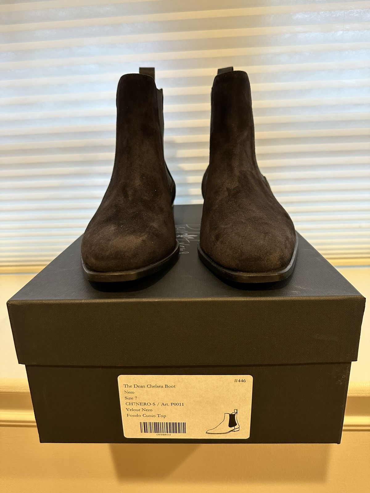 Paul Evans PAUL EVANS Dean Chelsea Boot Black Suede Grailed