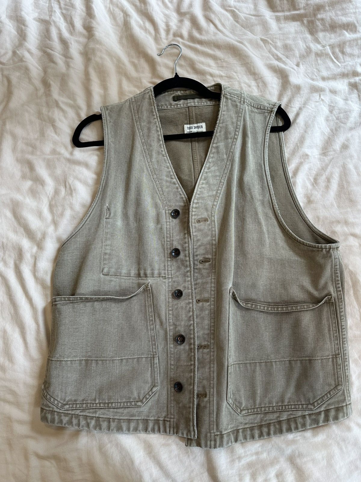 Todd Snyder Todd Snyder vest Size US M / EU 48-50 / 2 - 1 Thumbnail