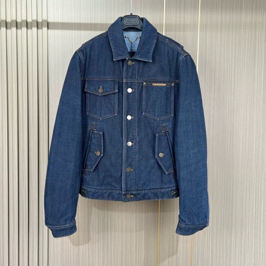 Louis Vuitton louis vuitton denim jacket size 44 Size US M / EU 48-50 / 2 - 1 Thumbnail