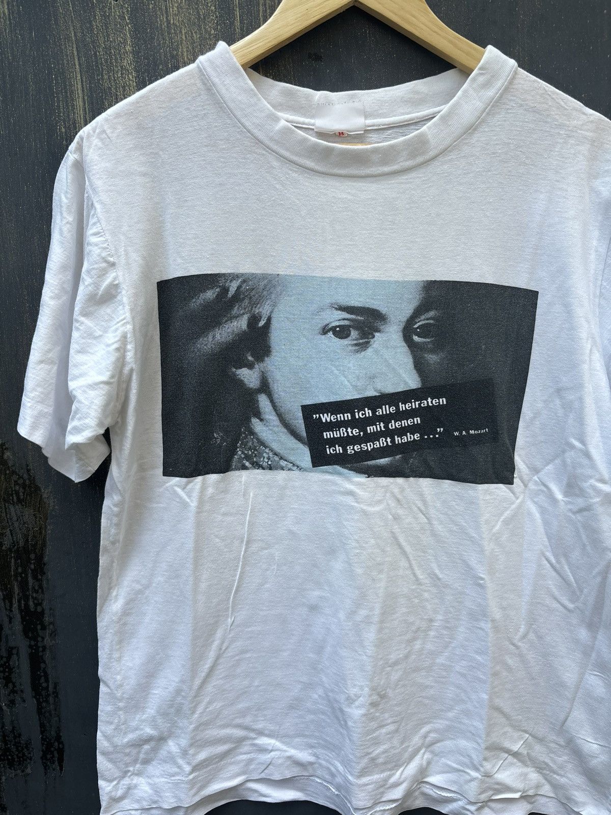 Vintage VERY RARE! Vintage 90’s Mozart Art Promo Museum Size US M / EU 48-50 / 2 - 3 Thumbnail