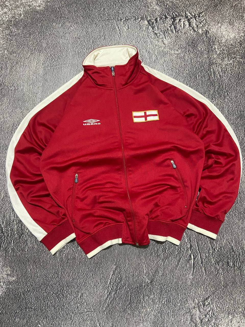 Umbro Vintage Umbro England 90s football track jacket Size US M / EU 48-50 / 2 - 1 Thumbnail