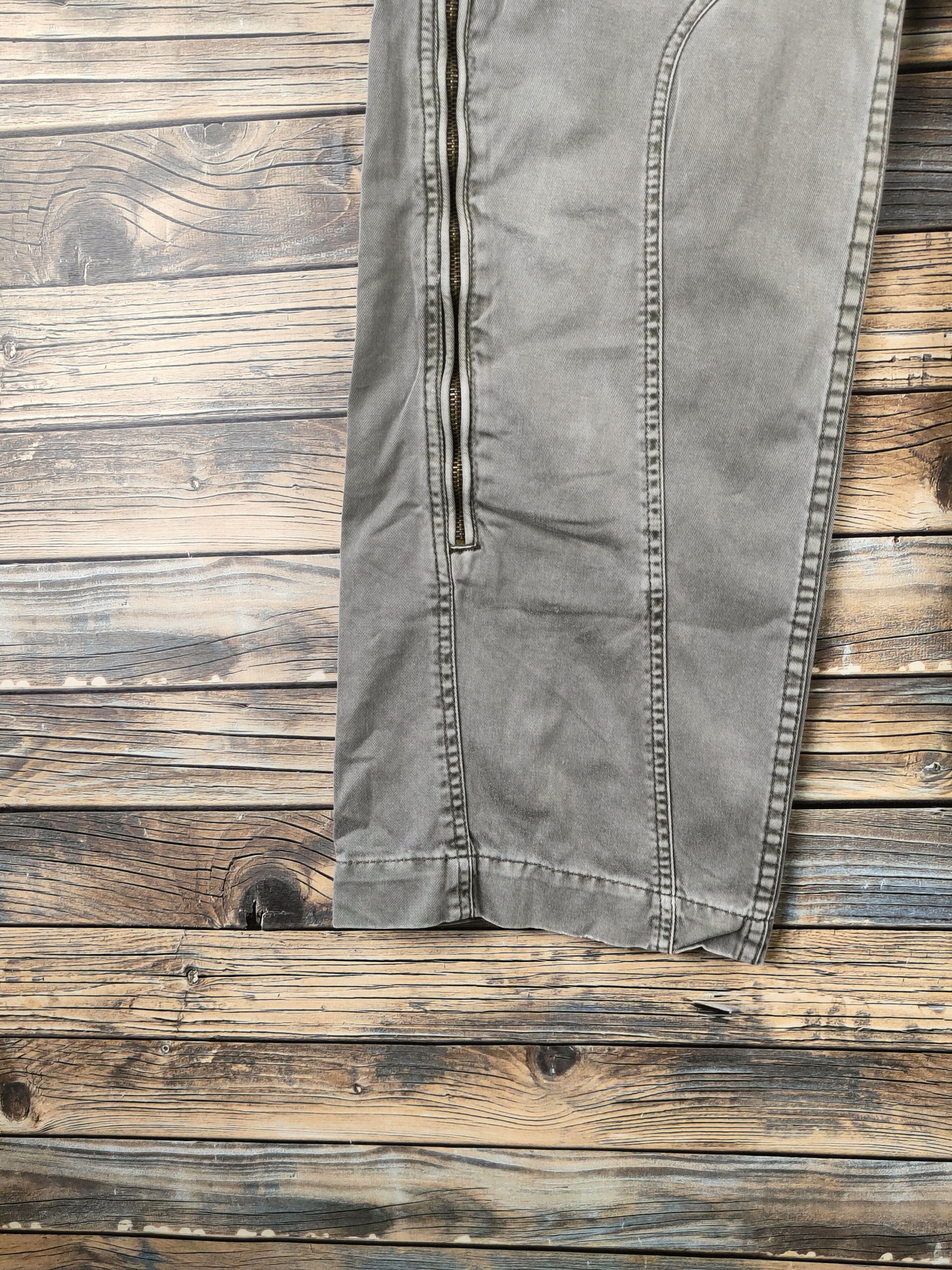 French Connection DL French Connection Olive Multipocket Cargo Pants #46-133 Size US 30 / EU 46 - 4 Thumbnail