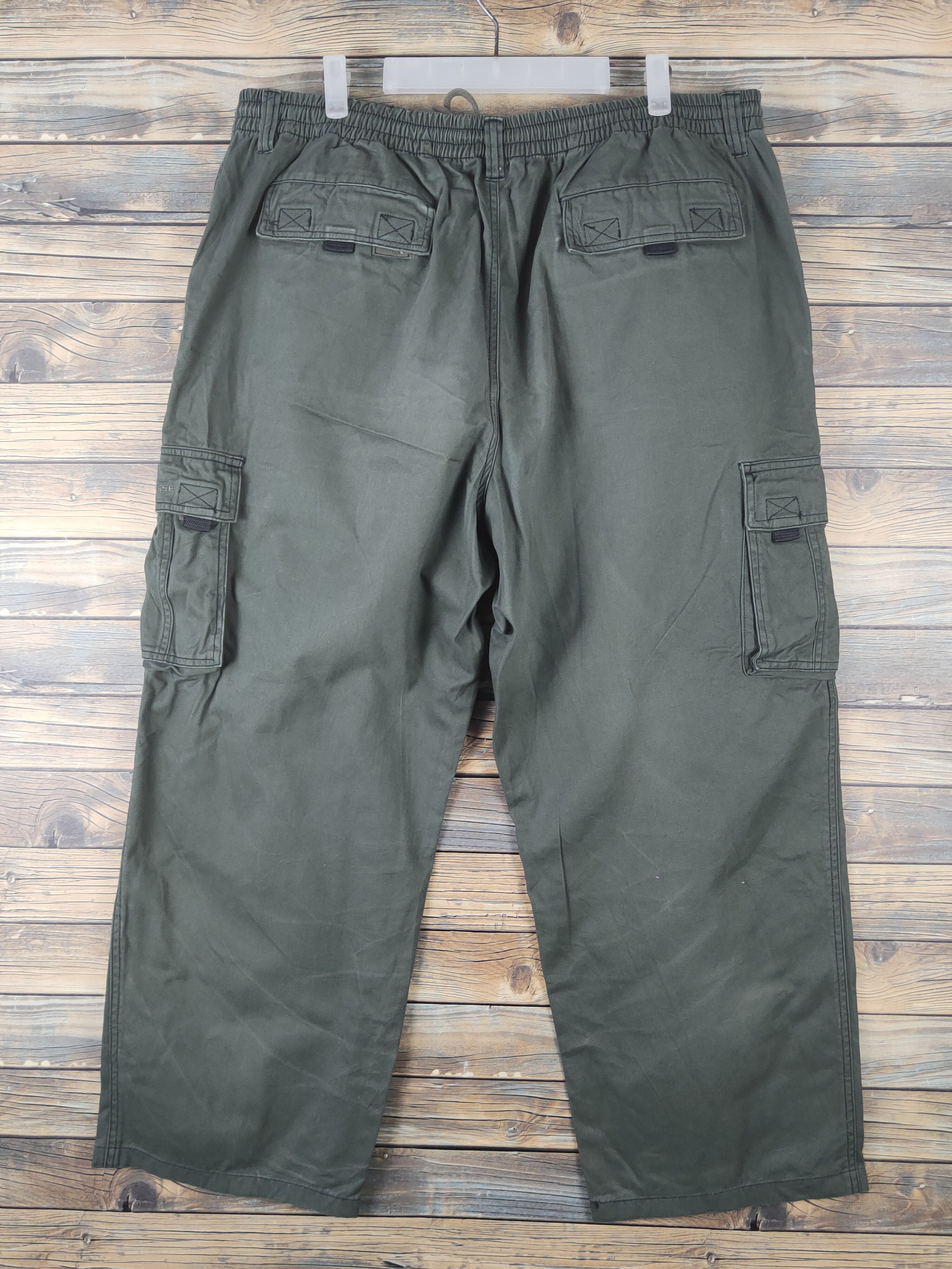 Japanese Brand DL Japanese Brand Dark Green Multipocket Cargo Pants #1653 Size US 36 / EU 52 - 7 Thumbnail