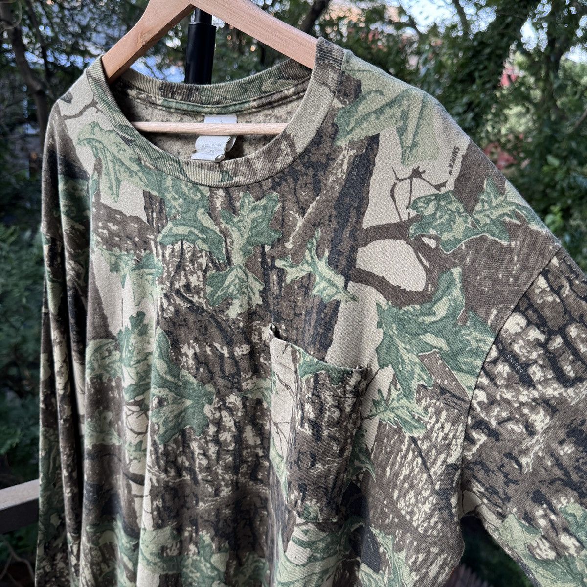 Vintage Vintage Faded Camo Pocket Shirt ERD Grunge Chrome Size US L / EU 52-54 / 3 - 5 Thumbnail