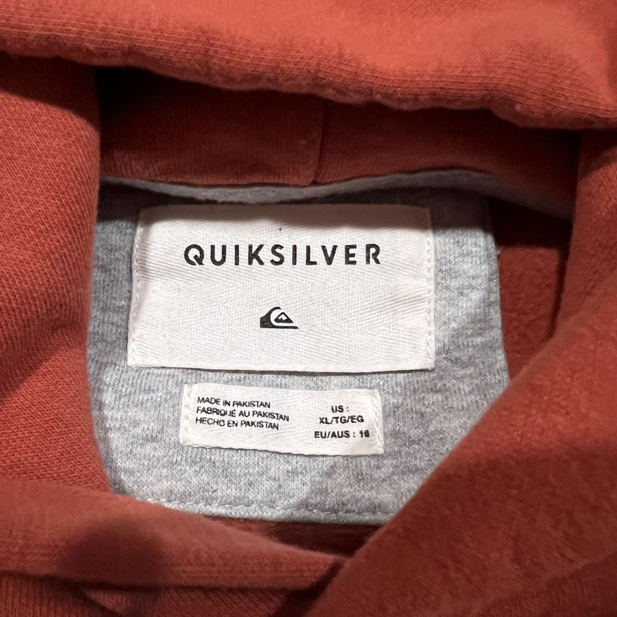Quiksilver Vintage Quiksilver Hoodie Big Graphic Size US XL / EU 56 / 4 - 5 Thumbnail