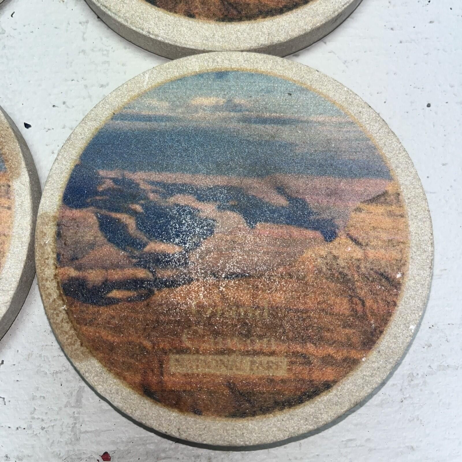 Other THIRSTYSTONE SANDSTONE 4 COASTERS Grand Canyon Made In USA Size ONE SIZE - 2 Thumbnail