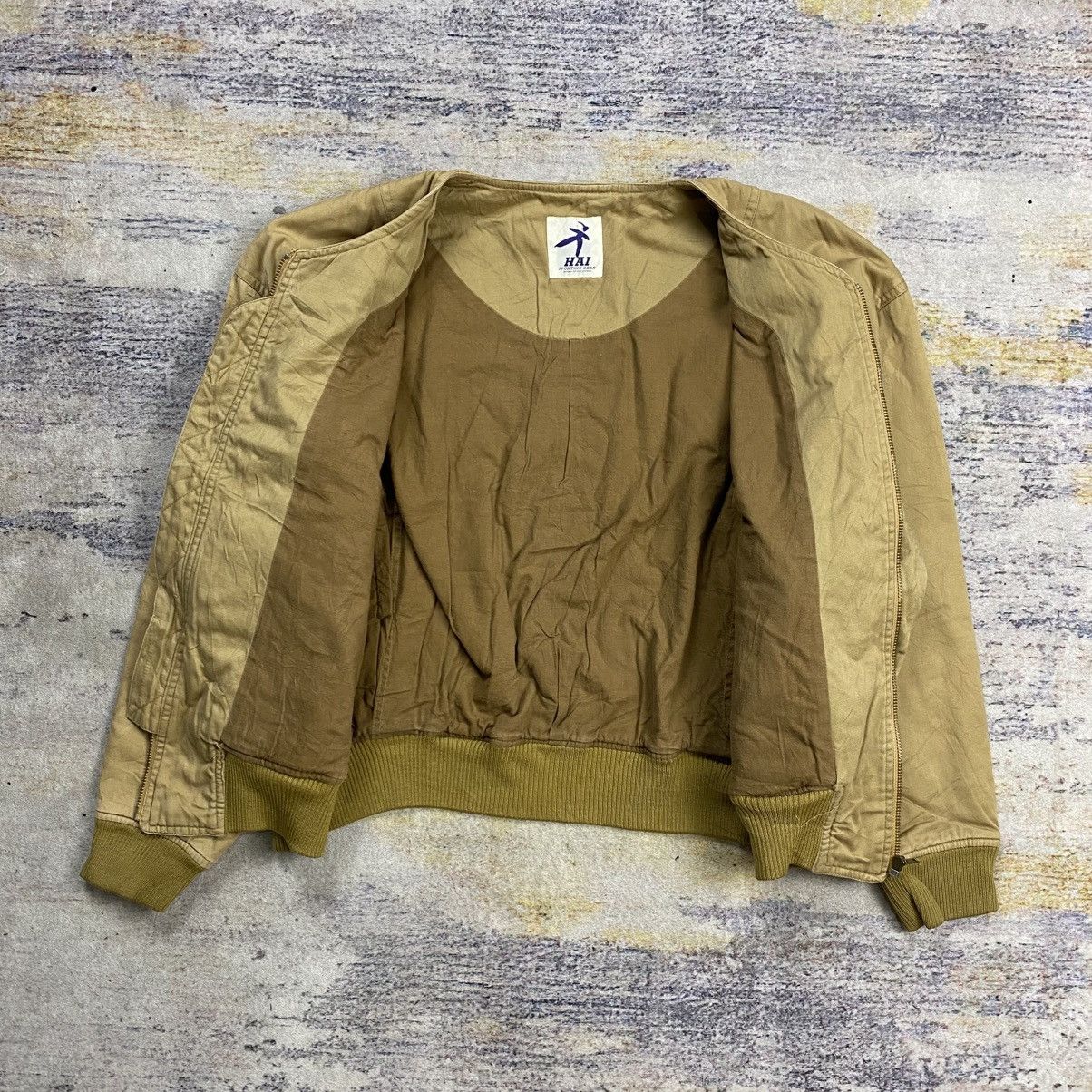 Hai Sporting Gear Vintage 90s Hai sporting gear collarless jacket Size US M / EU 48-50 / 2 - 6 Thumbnail