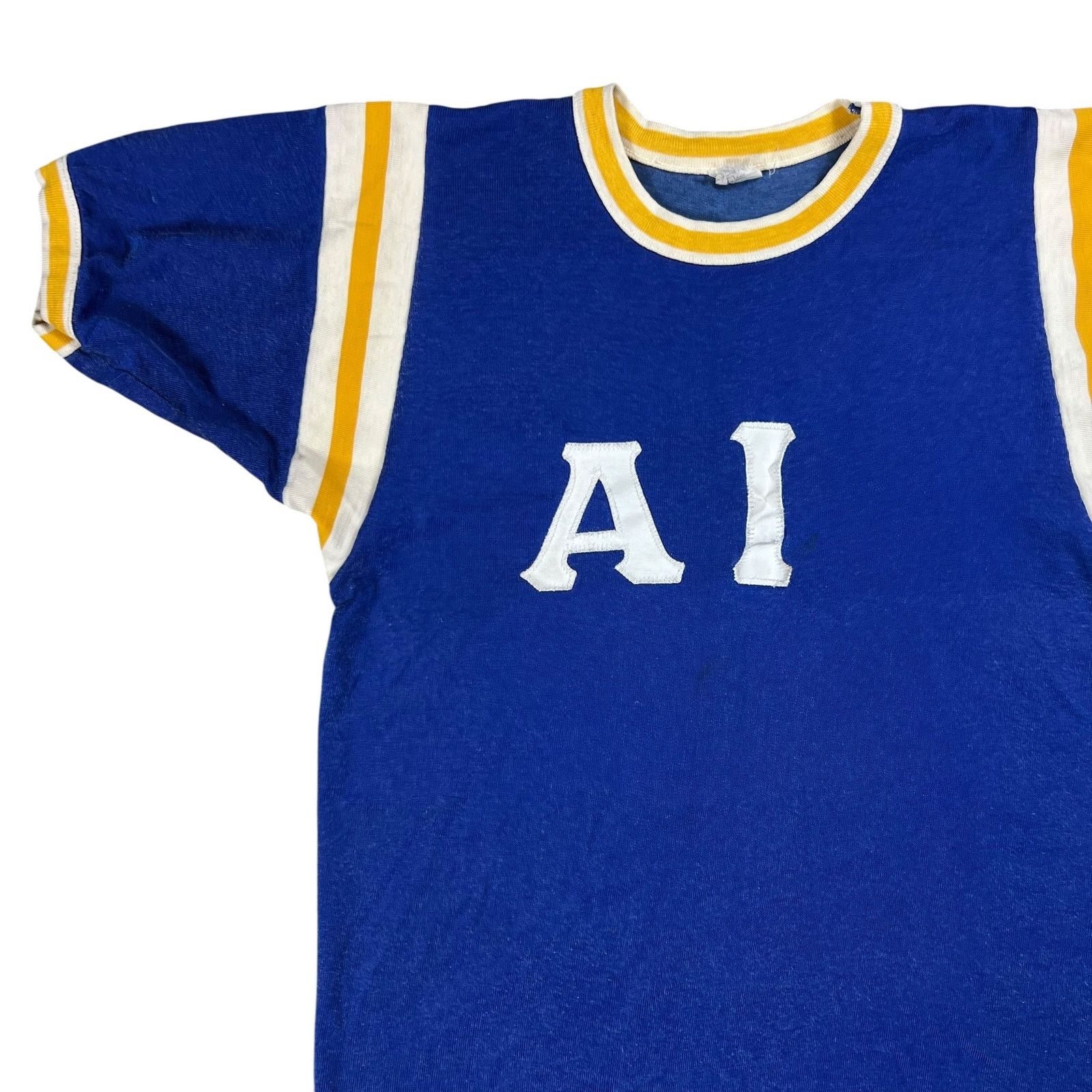 Vintage Vintage 1960s AI “SUZIE” sorority jersey tee shirt (S/M) Size US S / EU 44-46 / 1 - 4 Thumbnail