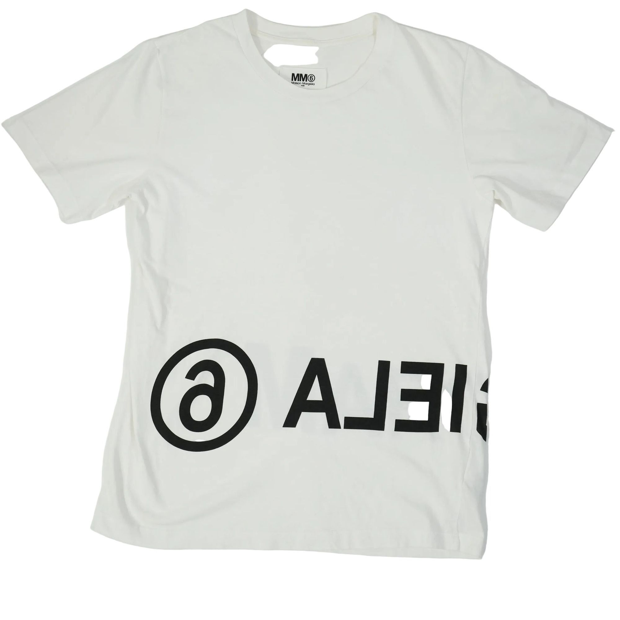 Maison Margiela MM6 Maison Margiela Polaroid cracked t shirt | Grailed