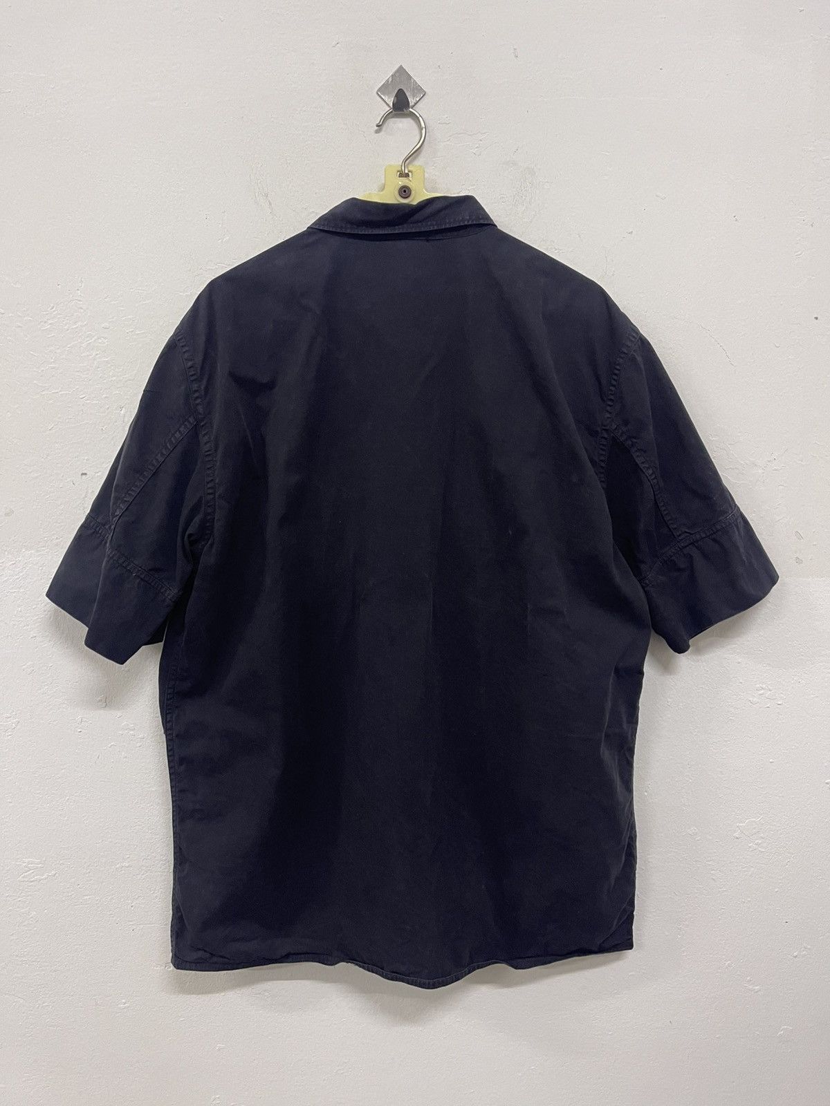 Stone Island Stone Island Button Ups shirt navy color Size US XL / EU 56 / 4 - 3 Thumbnail