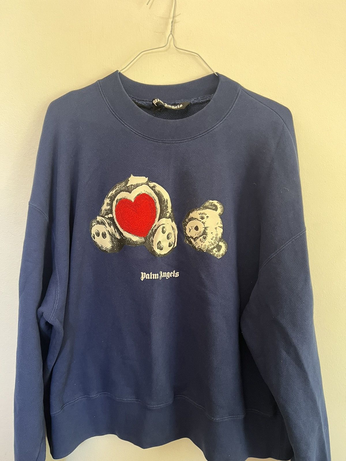 Palm Angels Palm angels bear in love logo sweatshirt Size US L / EU 52-54 / 3 - 4 Thumbnail