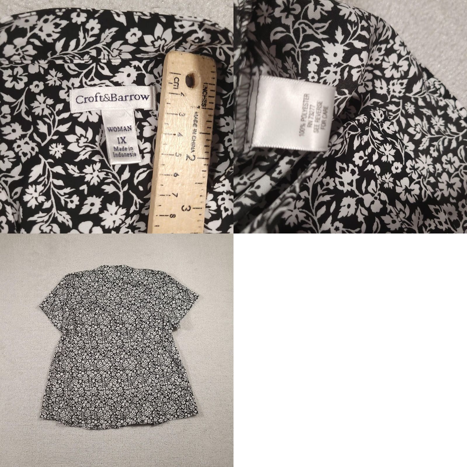 Croft & Barrow VINTAGE? No. Size XL / US 12-14 / IT 48-50 - 8 Thumbnail