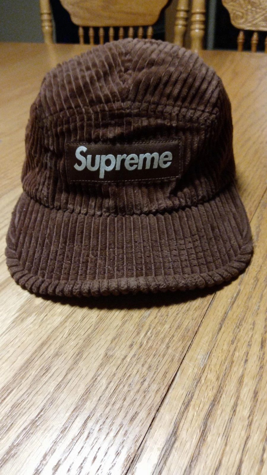 Supreme Supreme Corduroy Camp Cap Brown 5 Panel Size ONE SIZE - 1 Thumbnail