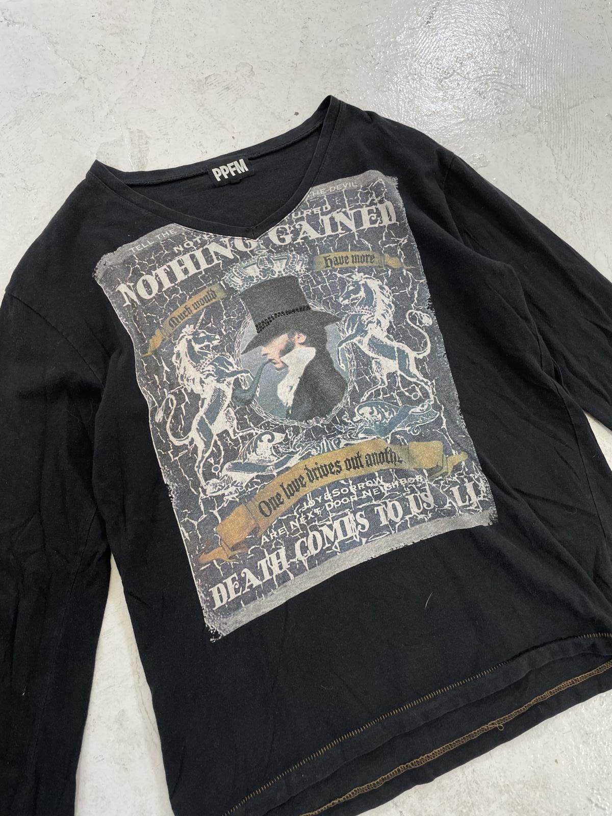 PPFM PPFM “nothing gained” LONG-SLEEVE Size US M / EU 48-50 / 2 - 3 Thumbnail