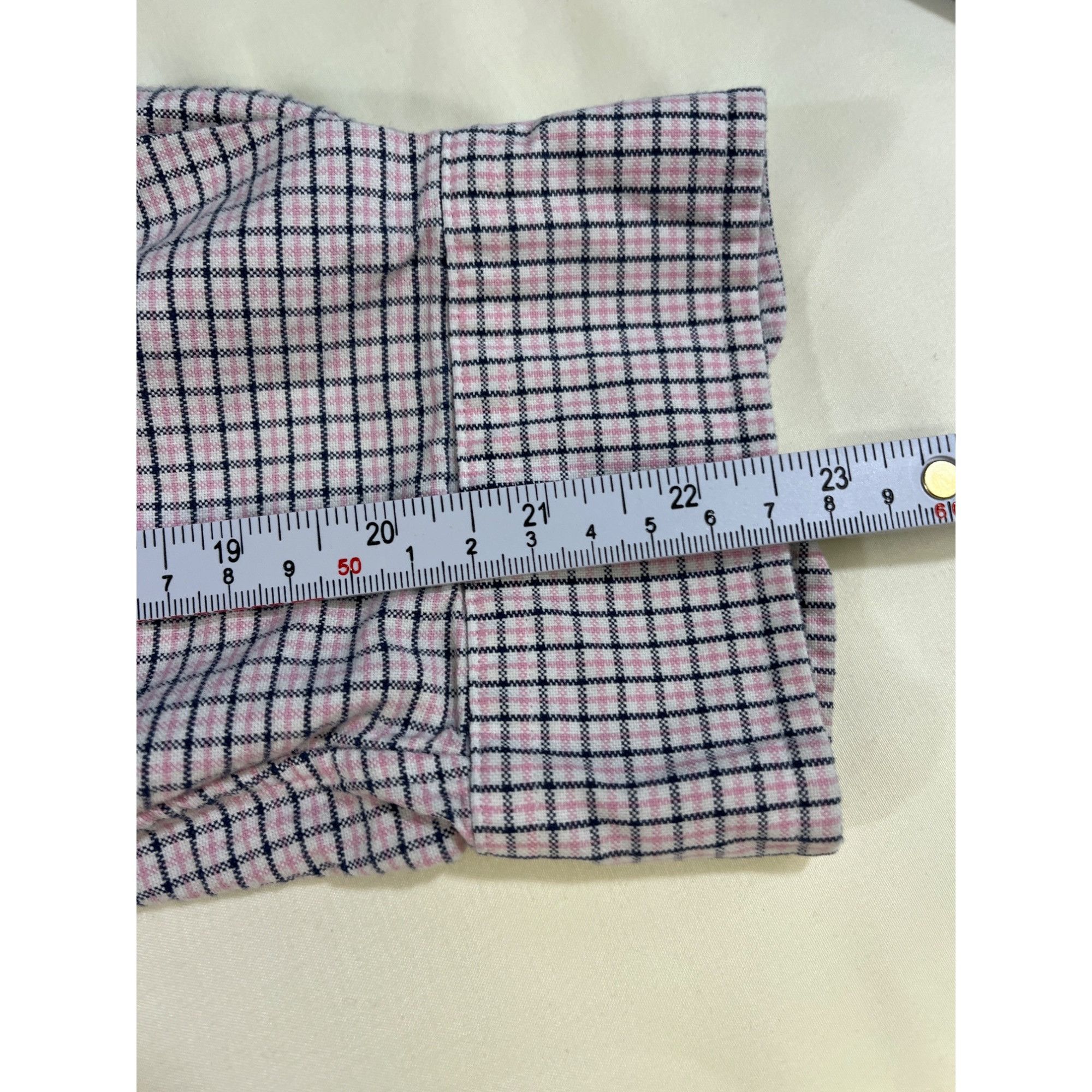 Ralph Lauren Ralph Lauren Mens pink Checkered Button Up Long Sleeve Shirt Size US L / EU 52-54 / 3 - 10 Thumbnail