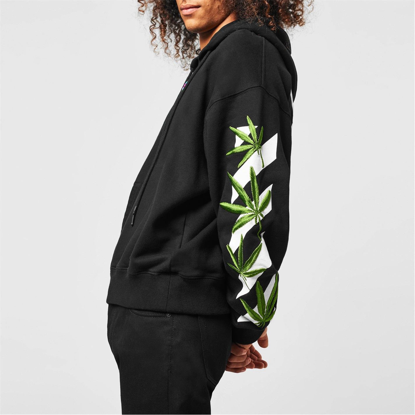 Off-White o1g2r1mq0226 Arrows Over Hoodie In Black Size US XS / EU 42 / 0 - 4 Thumbnail