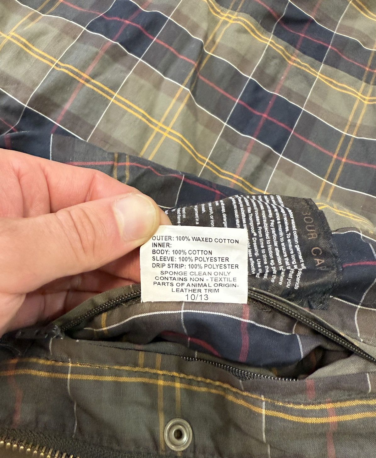 Barbour Barbour Durham Wax Jacket Women UK8 US4 Brown Hooded Vintage Size S / US 4 / IT 40 - 9 Thumbnail
