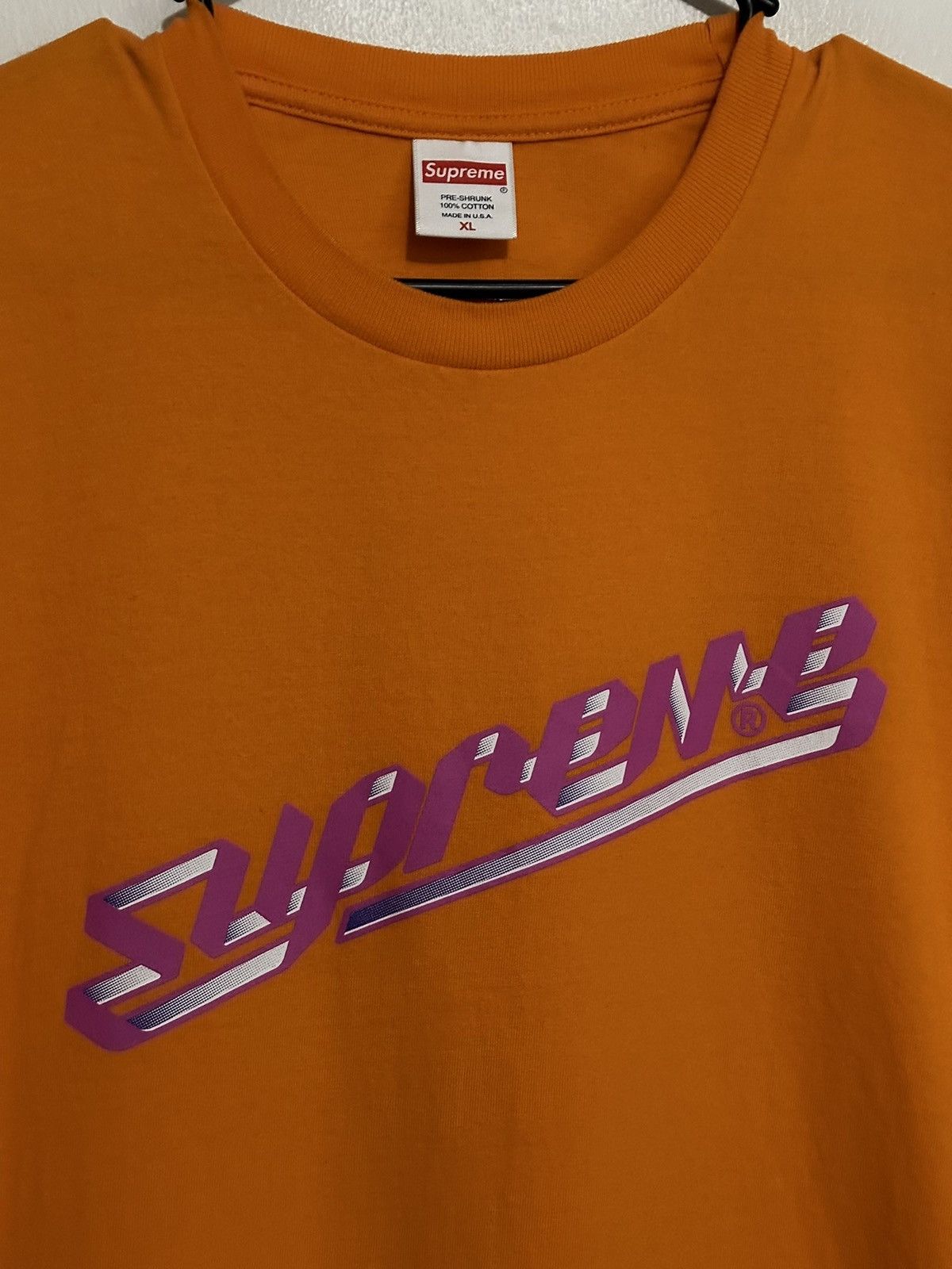 Supreme Supreme Banner Tee Size US XL / EU 56 / 4 - 2 Thumbnail