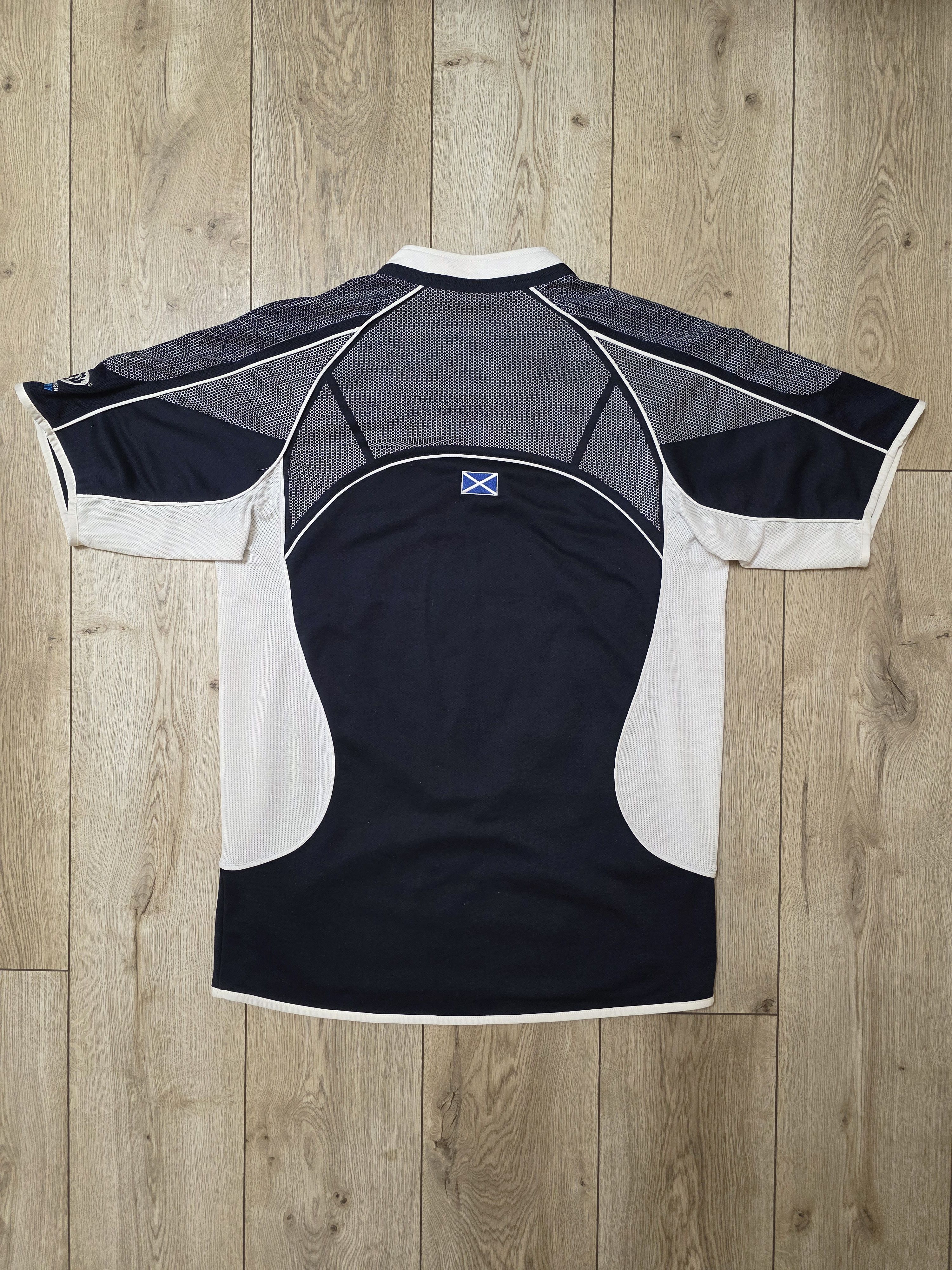 Vintage SCOTLAND VINTAGE RUGBY SHIRT 2008 RUGBY SHIRT SCOTLAND Size US L / EU 52-54 / 3 - 2 Thumbnail
