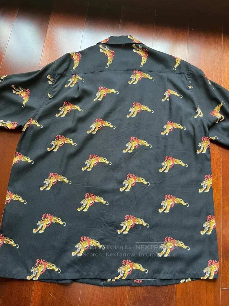 Wacko Maria Wacko Maria Tiger Shirt Hawaiian Shirt Size US S / EU 44-46 / 1 - 5 Thumbnail
